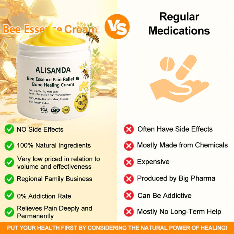 Alisanda™Bee Essence-Infused Relief for Bones & Joints The last time you'll struggle with joint pain and bone discomfort!